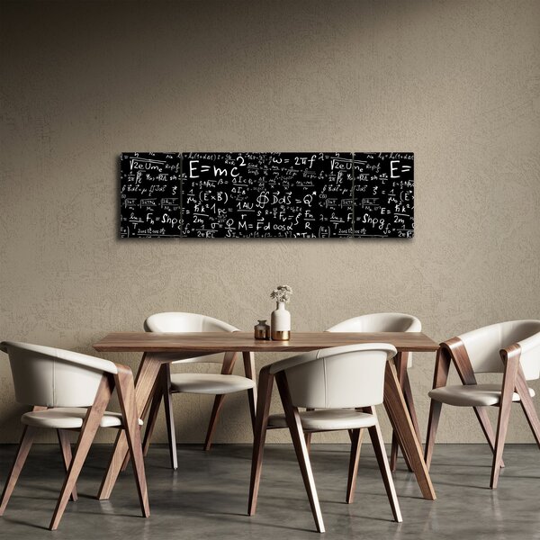 Obraz - Matematika (170x50 cm)