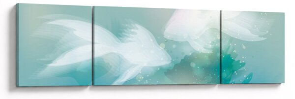 Obraz - Rybičky (170x50 cm)