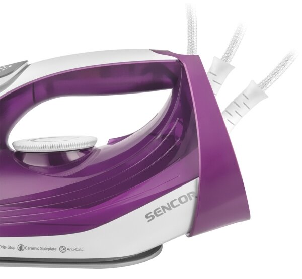 Sencor - Napařovací žehlička 2400W/230V fialová/bílá