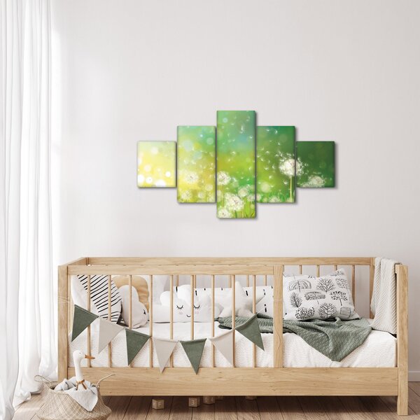 Obraz - Odkvetlé pampelišky (125x70 cm)