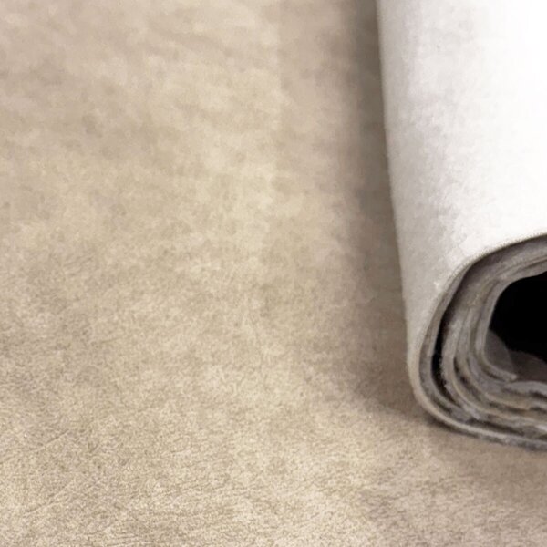 Velurová potahová látka Salvador Beige pro nábytek, metráž - Pet Proof