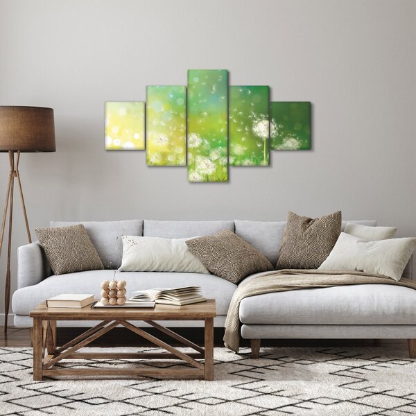 Obraz - Odkvetlé pampelišky (125x70 cm)