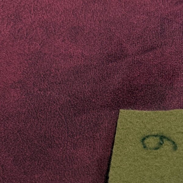Velurová potahová látka Salvador Burgundy pro nábytek, metráž - Pet Proof