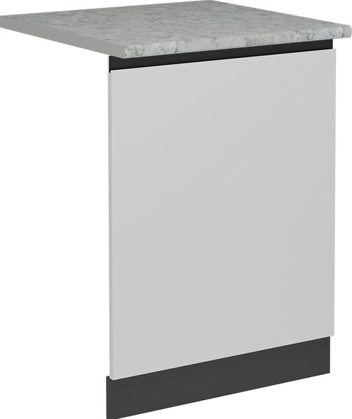Čelní panel myčky Vicco R-Line Bílá 60 cm s pracovní deskou, Model 55120