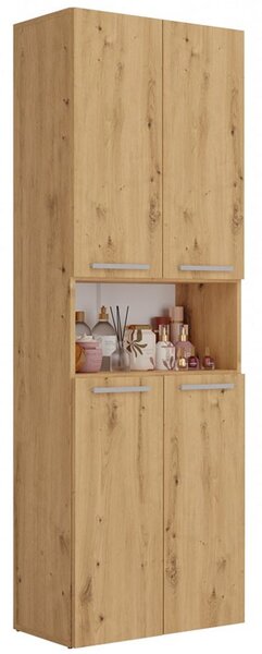 Koupelnová skříňka NEL 1K/DK dub artisan