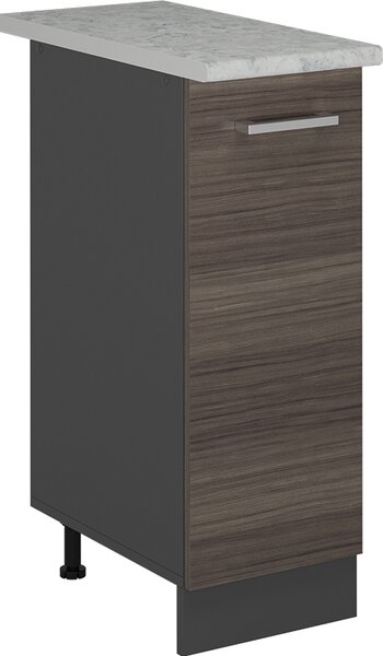 Lékárničková skříňka Vicco R-Line Ušlechtilá šedá 30 cm PD Mramor, Model 54044