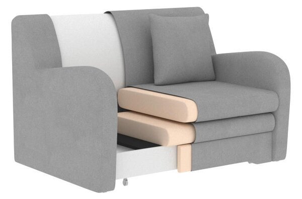 ROZKLÁDACÍ POHOVKA, textil, světle šedá MID.YOU - Rozkládací pohovky, Online Only