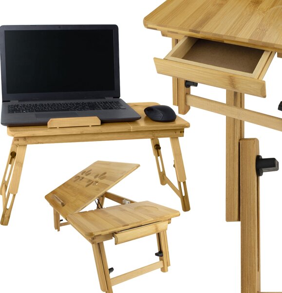 CHINEX Dřevěný skládací stolek