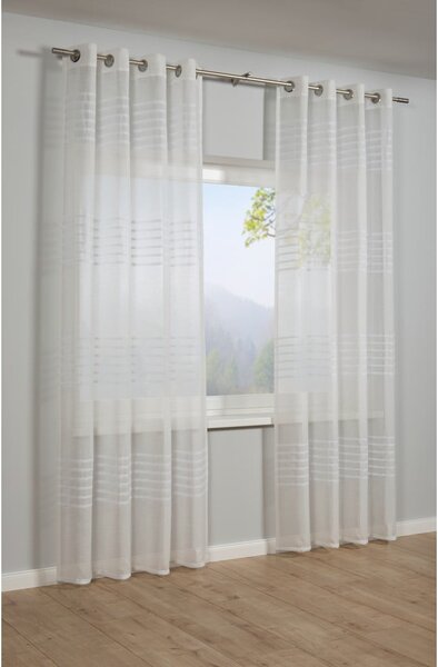 Bílá záclona 245x140 cm Etamine - Gardinia