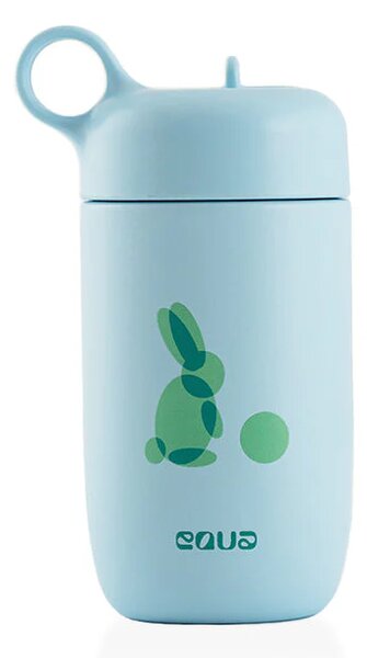 Dětská nerezová lahev EQUA Rabbit 400 ml