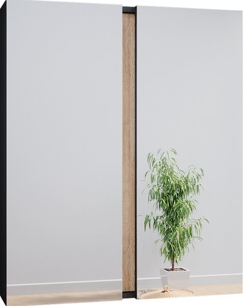 Koupelnová zrcadlová skříňka Vicco Gloria Antracit 70.4 x 84 cm se 2 dvířky, Model 40885