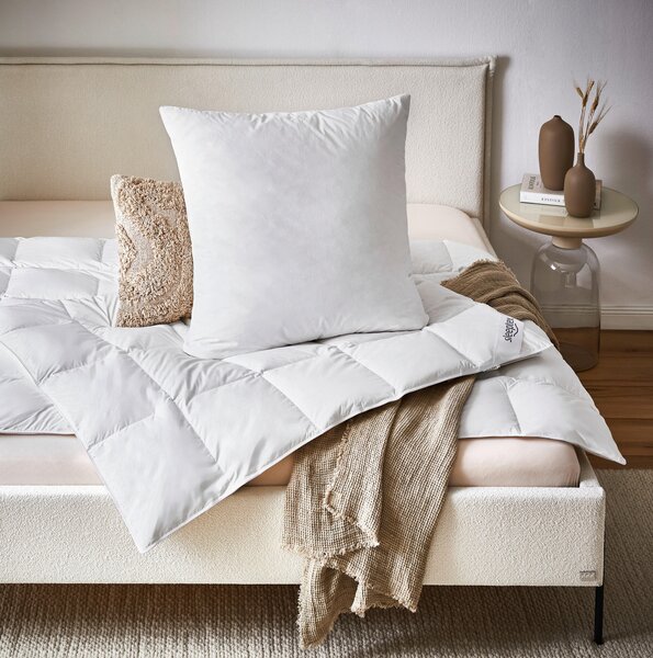 CELOROČNÍ PŘIKRÝVKA, 135/200 cm, kachní prachové peří, kachní peří Sleeptex - Přikrývky, Online Only