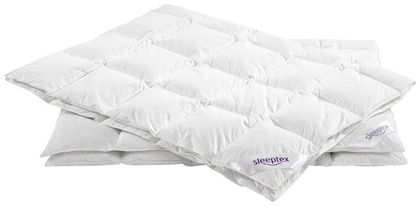 CELOROČNÍ PŘIKRÝVKA, 135/200 cm, kachní prachové peří, kachní peří Sleeptex - Přikrývky, Online Only