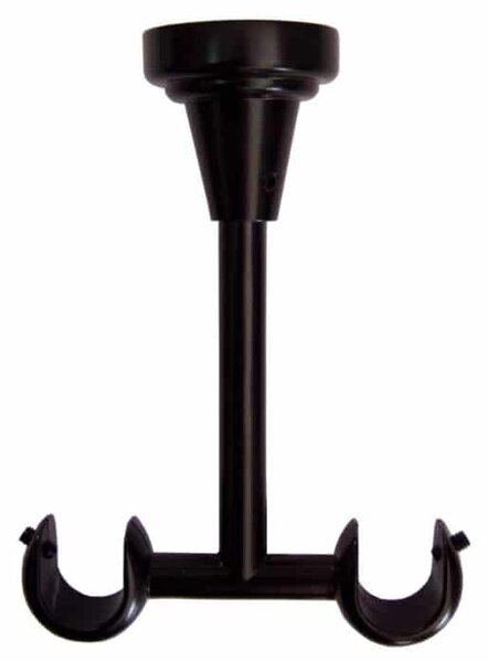 URBÁNEK Garnýže - držák pr.16 mm stropní duo - Černo/Zlatá