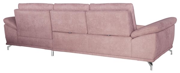 ROHOVÁ SEDAČKA, textil, šeříková Sit & More - Sedací soupravy, Online Only