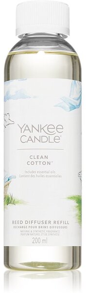 Yankee Candle Clean Cotton náplň do aroma difuzérů 200 ml