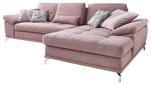 ROHOVÁ SEDAČKA, textil, šeříková Sit & More - Sedací soupravy, Online Only