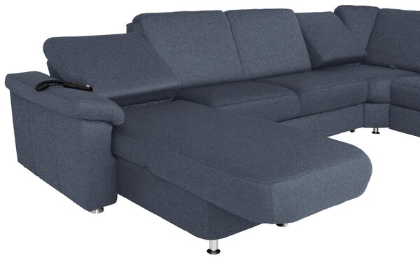 SEDACÍ SOUPRAVA, textil, modrá Beldomo System - Sedací soupravy