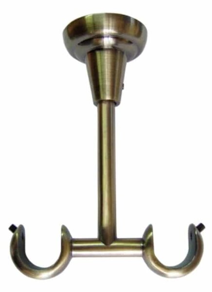 URBÁNEK Garnýže OP - držák pr.19 mm duo stropní - Nerez
