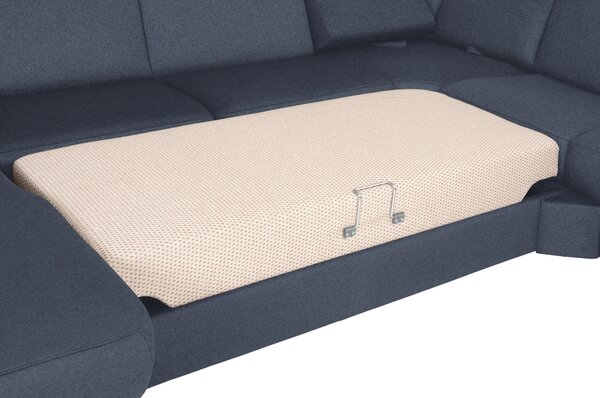 SEDACÍ SOUPRAVA, textil, modrá Beldomo System - Sedací soupravy