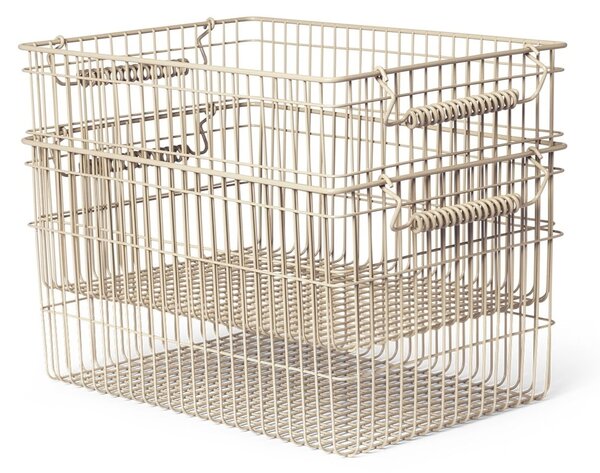 Drátěný koš Cala Cashmere – set 2 ks