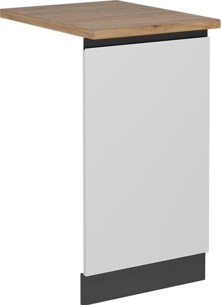Čelní panel myčky Vicco R-Line Bílá 45 cm , PD Dub, Model 55113