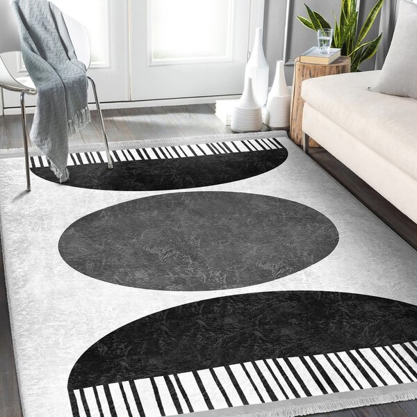 Bílo-černý koberec 160x230 cm – Mila Home