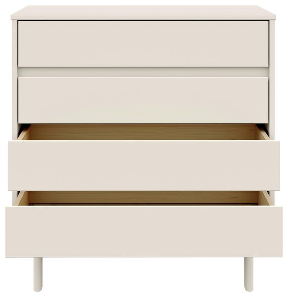 KOMODA, pinie, kašmírová, 80/84/42 cm Livetastic - Široké komody, Online Only