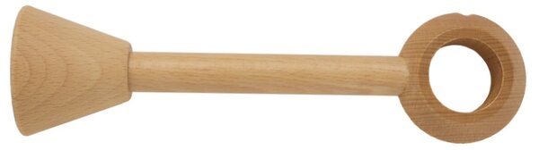 URBÁNEK Dřevěný držák Avanti pro garnýže pr.28 mm - Mahagon