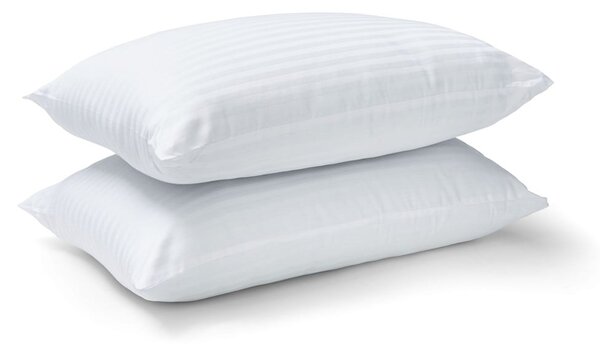 Polštář 2 ks 48x74 cm Hotel Satin Stripe – Catherine Lansfield