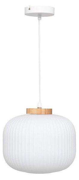 Atmosphera - Lustr na lanku TRAVIS 1xE27/25W/230V borovice