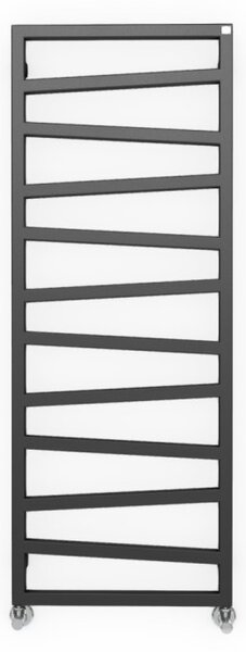 Terma Zigzag 1545x500 vodní radiátor Metallic Black ZX