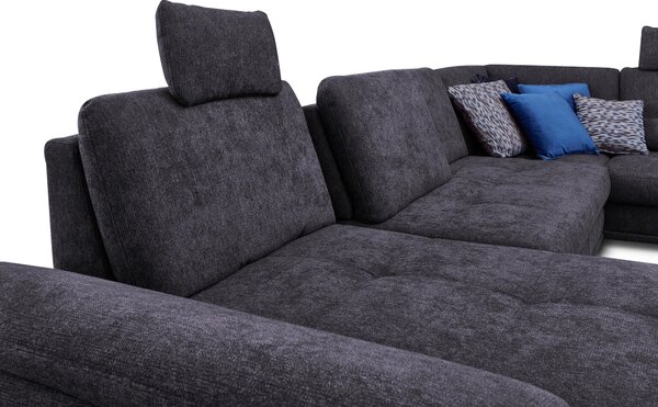 SEDACÍ SOUPRAVA, textil, tmavě modrá Sit & More - Sedací soupravy, Online Only