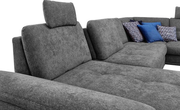SEDACÍ SOUPRAVA, textil, šedá Sit & More - Sedací soupravy, Online Only