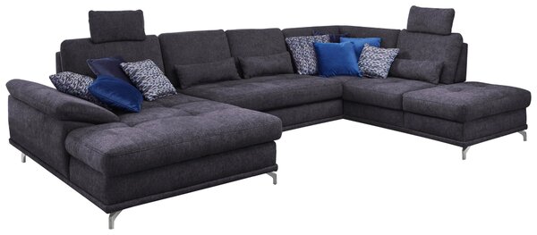 SEDACÍ SOUPRAVA, textil, tmavě modrá Sit & More - Sedací soupravy, Online Only