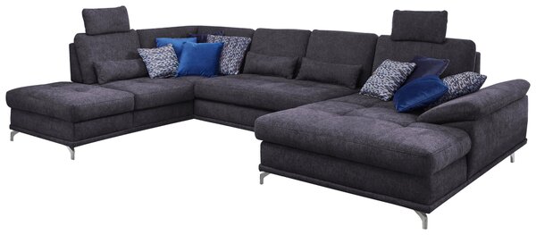 SEDACÍ SOUPRAVA, textil, tmavě modrá Sit & More - Sedací soupravy, Online Only