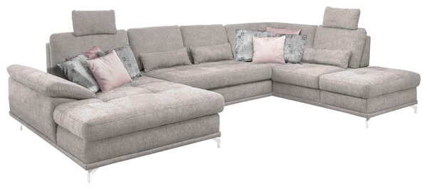 SEDACÍ SOUPRAVA, textil, barvy stříbra Sit & More - Sedací soupravy, Online Only