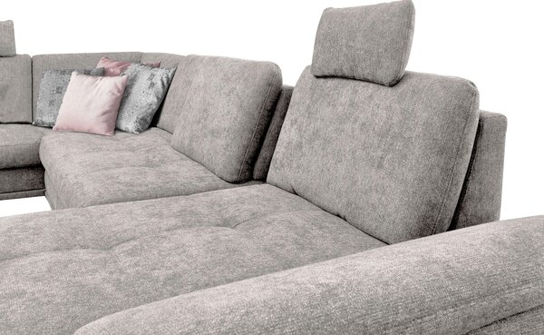 SEDACÍ SOUPRAVA, textil, barvy stříbra Sit & More - Sedací soupravy, Online Only