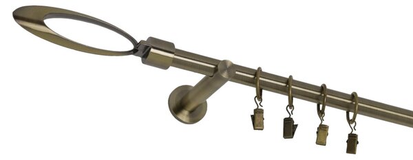 URBÁNEK Garnýže kovové GE pr.16 mm antická mosaz Elipsa - 120 cm, standard