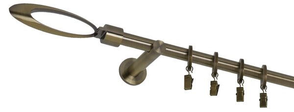 URBÁNEK Garnýže kovové GE pr.16 mm antická mosaz Elipsa - 120 cm, standard