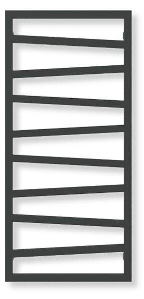 Terma Zigzag 1070x500 vodní radiátor RAL9005 Pololesk SX