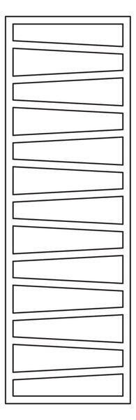 Terma Zigzag 1545x500 kombinovaný radiátor RAL9016 Z8