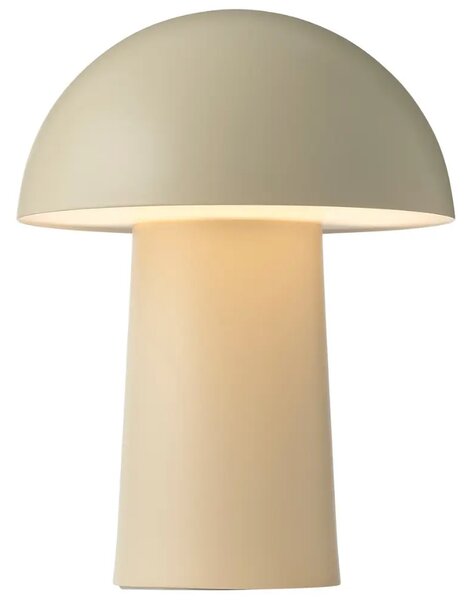 Nordlux Béžová kovová nabíjecí stolní LED lampa Faye