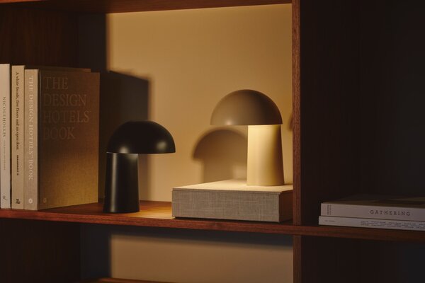 Nordlux Béžová kovová nabíjecí stolní LED lampa Faye