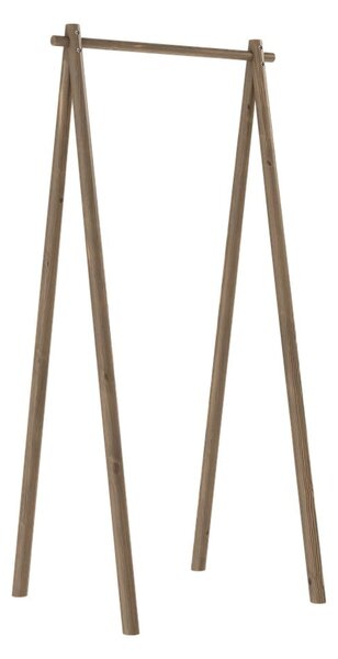 Hnědý stojan na oblečení z borovicového dřeva Hongi – Karup Design