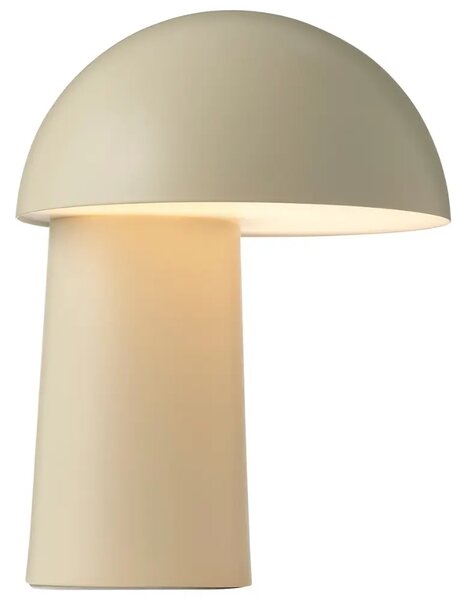 Nordlux Béžová kovová nabíjecí stolní LED lampa Faye