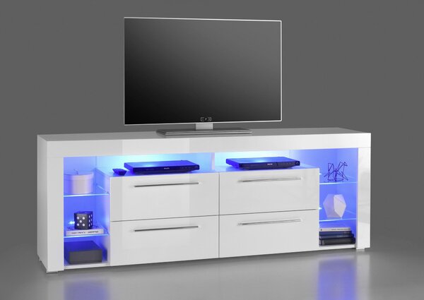 KOMODA POD TELEVIZI, bílá, 179/67/44 cm MID.YOU - Online Only TV příslušenství, Online Only