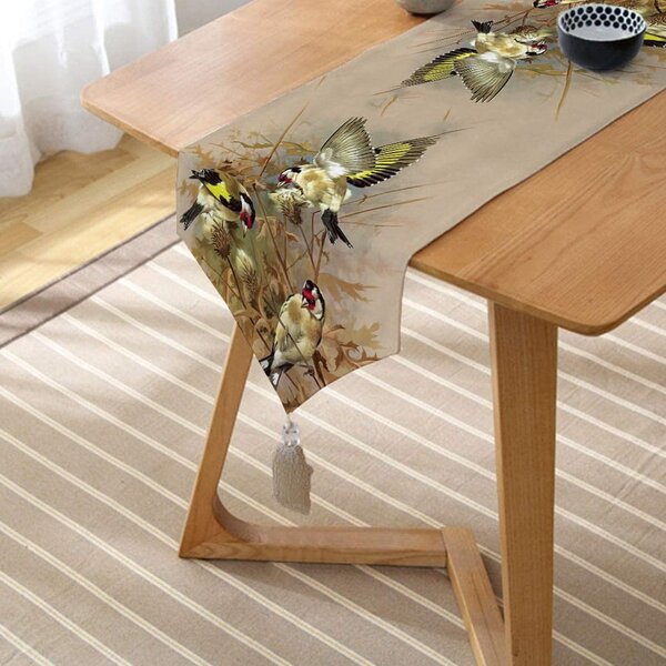 Běhoun na stůl 45x140 cm Yellow Bird – Mila Home