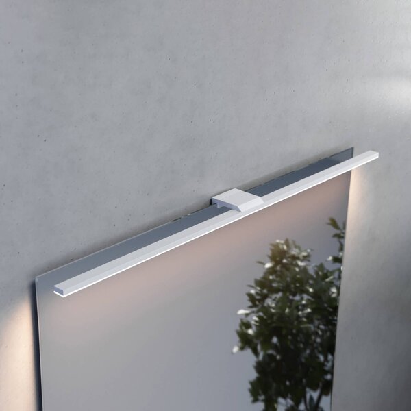 LED osvětlení zrcadla Triga, IP44, bílá 80cm 3000K