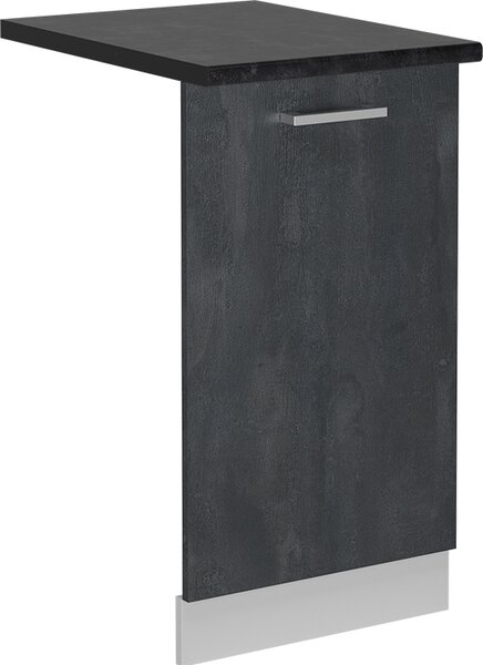 Čelní panel myčky Vicco R-Line Černý beton 45 cm , PD Antracit, Model 55088